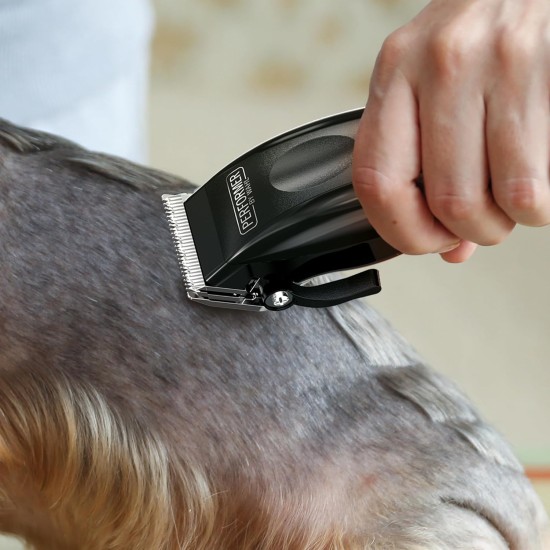 Wahl Performer Pet Clipper, Corded Dog Clippers, Full Fur Grooming Kit, Carbon Steel Blades, Pet Grooming at Home, Powerful and Quiet, 4 Attachment Combs (3, 6, 9, 13 mm) Wahl Performer Pet Clipper, Corded Dog Clippers, Full Fur Grooming Kit, Carbon Steel Blades, Pet Grooming at Home, Powerful and Quiet, 4 Attachment Combs (3, 6, 9, 13 mm)