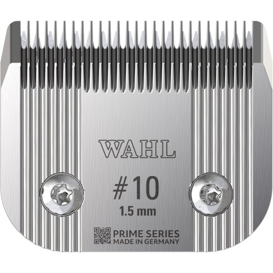 Wahl Prime Series Cutting Set, #10, 1.5 mm, Full Tooth Cutting Set Pet Clipper, Replacement Cutting Set, Replacement Parts for Pet Clipper Machine, Stainless Steel, Rustproof, Precise Cut Wahl Prime Series Cutting Set, #10, 1.5 mm, Full Tooth Cutting Set Pet Clipper, Replacement Cutting Set, Replacement Parts for Pet Clipper Machine, Stainless Steel, Rustproof, Precise Cut
