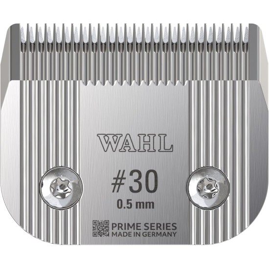 Wahl Prime Series Cutting Set, #30, 0.5 mm, Full Tooth Cutting Set Pet Clipper, Replacement Cutting Set, Replacement Parts for Pet Clipper Machine, Stainless Steel, Rustproof, Precise Cut Wahl Prime Series Cutting Set, #30, 0.5 mm, Full Tooth Cutting Set Pet Clipper, Replacement Cutting Set, Replacement Parts for Pet Clipper Machine, Stainless Steel, Rustproof, Precise Cut