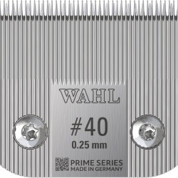 Wahl Prime Series Cutting Set, #40, 0.25 mm, Full Tooth, Cutting Set Pet Clipper, Replacement Cutting Sets for Pet Clippers, Stainless Steel, Rustproof, Precise Cut Wahl Prime Series Cutting Set, #40, 0.25 mm, Full Tooth, Cutting Set Pet Clipper, Replacement Cutting Sets for Pet Clippers, Stainless Steel, Rustproof, Precise Cut