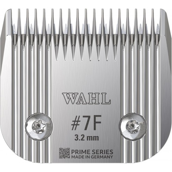 Wahl Prime Series Cutting Set, #7F, 3.2 mm, Full Tooth Cutting Set Pet Clipper, Replacement Cutting Set, Replacement Parts for Pet Clippers, Stainless Steel, Rustproof, Precise Cut Wahl Prime Series Cutting Set, #7F, 3.2 mm, Full Tooth Cutting Set Pet Clipper, Replacement Cutting Set, Replacement Parts for Pet Clippers, Stainless Steel, Rustproof, Precise Cut