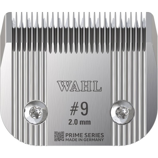 Wahl Prime Series Cutting Set, #9, 2.0 mm, Full Tooth Cutting Set Pet Clipper, Replacement Cutting Set, Replacement Parts for Pet Clipper Machine, Stainless Steel, Rustproof, Precise Cut Wahl Prime Series Cutting Set, #9, 2.0 mm, Full Tooth Cutting Set Pet Clipper, Replacement Cutting Set, Replacement Parts for Pet Clipper Machine, Stainless Steel, Rustproof, Precise Cut