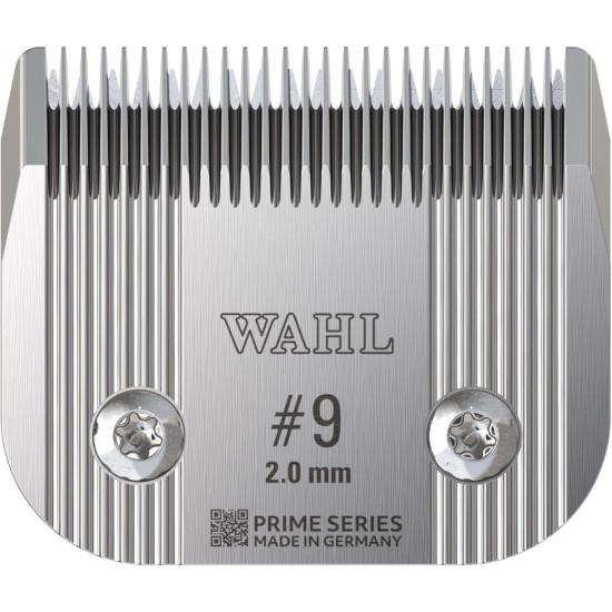 Wahl Prime Series Cutting Set, #9, 2.0 mm, Full Tooth Cutting Set Pet Clipper, Replacement Cutting Set, Replacement Parts for Pet Clipper Machine, Stainless Steel, Rustproof, Precise Cut Wahl Prime Series Cutting Set, #9, 2.0 mm, Full Tooth Cutting Set Pet Clipper, Replacement Cutting Set, Replacement Parts for Pet Clipper Machine, Stainless Steel, Rustproof, Precise Cut