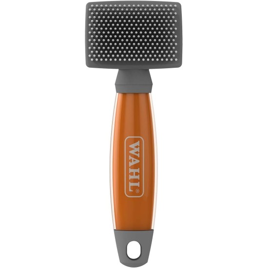 Wahl Small Nylon Slicker Brush, Professional Grooming Brush, Pet Brush for Dogs and Cats, Pet Grooming Tools, Slicker Brushes for Long Short Hair Animal, Gel Handle Wahl Small Nylon Slicker Brush, Professional Grooming Brush, Pet Brush for Dogs and Cats, Pet Grooming Tools, Slicker Brushes for Long Short Hair Animal, Gel Handle