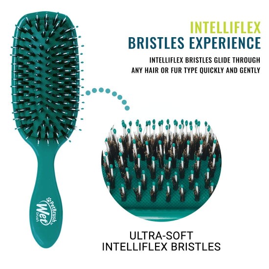 Wet Brush Pet Hair Brush, Smooth & Shiny Pet Hair Brush for Dogs and Cats, Detangling Comb and Dematting Tool for Grooming Long or Short Dogs, Tangle Free for Less Wet Brush Pet Hair Brush, Smooth & Shiny Pet Hair Brush for Dogs and Cats, Detangling Comb and Dematting Tool for Grooming Long or Short Dogs, Tangle Free for Less