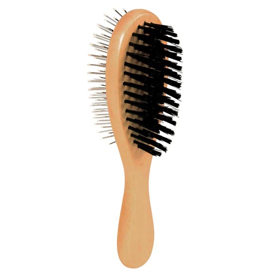 Wooden brush, double sided, 5 � 22 cm Wooden brush, double sided, 5 � 22 cm