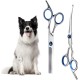 XoeLLe Dog Scissors for Dogs and Cats, Lot de 2 Dog Scissors Set, Professional, Pet Scissors with Round Safety Tip, Curved Grooming Scissors, Hair Scissors for Dog Groomers and Beginners XoeLLe Dog Scissors for Dogs and Cats, Lot de 2 Dog Scissors Set, Professional, Pet Scissors with Round Safety Tip, Curved Grooming Scissors, Hair Scissors for Dog Groomers and Beginners