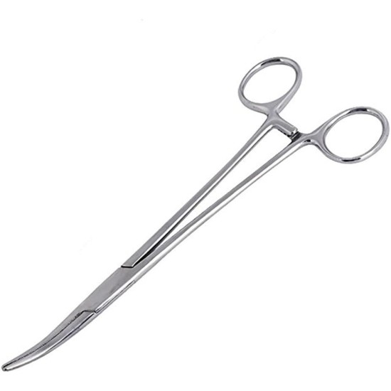 YIYI Hemostat Forceps, 12.5CM High Quality Stainless Steel Dog Cat Pet Scissors Ear Hair Clamp (bent) YIYI Hemostat Forceps, 12.5CM High Quality Stainless Steel Dog Cat Pet Scissors Ear Hair Clamp (bent)