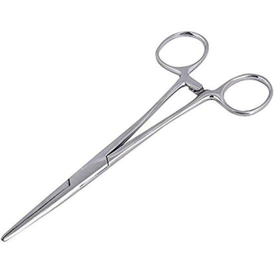 YIYI Hemostat Forceps, 12.5CM High Quality Stainless Steel Dog Cat Pet Scissors Ear Hair Clamp (bent) YIYI Hemostat Forceps, 12.5CM High Quality Stainless Steel Dog Cat Pet Scissors Ear Hair Clamp (bent)