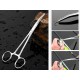 YIYI Hemostat Forceps, 12.5CM High Quality Stainless Steel Dog Cat Pet Scissors Ear Hair Clamp (bent) YIYI Hemostat Forceps, 12.5CM High Quality Stainless Steel Dog Cat Pet Scissors Ear Hair Clamp (bent)