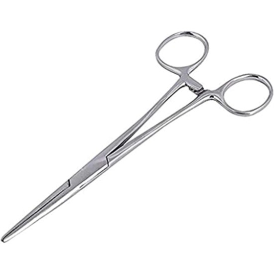 YIYI Hemostat Forceps, 12.5CM High Quality Stainless Steel Dog Cat Pet Scissors Ear Hair Clamp (bent) YIYI Hemostat Forceps, 12.5CM High Quality Stainless Steel Dog Cat Pet Scissors Ear Hair Clamp (bent)