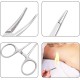 YIYI Hemostat Forceps, 12.5CM High Quality Stainless Steel Dog Cat Pet Scissors Ear Hair Clamp (bent) YIYI Hemostat Forceps, 12.5CM High Quality Stainless Steel Dog Cat Pet Scissors Ear Hair Clamp (bent)