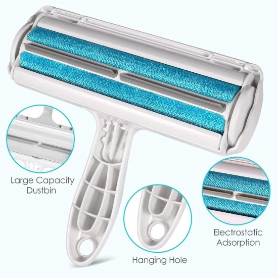 Yolistar Pet Hair Lint Brush, Self-Cleaning, Washable Fur and Lint Remover Roller with Collection Container, for Removing Dogs, Cat Hair from Furniture, Carpets, Bedding, Clothes Yolistar Pet Hair Lint Brush, Self-Cleaning, Washable Fur and Lint Remover Roller with Collection Container, for Removing Dogs, Cat Hair from Furniture, Carpets, Bedding, Clothes