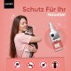 animigo Flea Shampoo Dog & Cats 500 ml - Flea Remedy with Tea Tree Oil - Against Ticks, Fleas & Itching - Alternative to Flea Spray, Tick Collar, Flea Comb - With Coconut Oil, Almond Oil - Natural