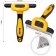 lionto Undercoat Brush, Non-Slip Handle & Removable Blade, Slim, Brush for Dogs & Cats, Gentle Grooming & Rounded Bristles, Dog Brush Suitable for Long & Short Coat, Rustproof lionto Undercoat Brush, Non-Slip Handle & Removable Blade, Slim, Brush for Dogs & Cats, Gentle Grooming & Rounded Bristles, Dog Brush Suitable for Long & Short Coat, Rustproof