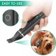 oneisall Paw Trimmer for Dogs with Double Blades, 2-Speed Clipper Dog Paws Quiet Dog Clipper for Paws, Eyes, Ears, Face, Body (White) oneisall Paw Trimmer for Dogs with Double Blades, 2-Speed Clipper Dog Paws Quiet Dog Clipper for Paws, Eyes, Ears, Face, Body (White)