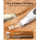 oneisall Paw Trimmer for Dogs with LED Light, Quiet Dog Paws Trimmer, Paw Trim Pro dr Paws, Rechargeable Clipper, Dog Clippers for Paws, Eyes, Ears, Face (White) oneisall Paw Trimmer for Dogs with LED Light, Quiet Dog Paws Trimmer, Paw Trim Pro dr Paws, Rechargeable Clipper, Dog Clippers for Paws, Eyes, Ears, Face (White)