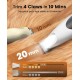 oneisall Paw Trimmer for Dogs with LED Light, Quiet Dog Paws Trimmer, Paw Trim Pro dr Paws, Rechargeable Clipper, Dog Clippers for Paws, Eyes, Ears, Face