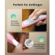 oneisall Paw Trimmer for Dogs with LED Light, Quiet Dog Paws Trimmer, Paw Trim Pro dr Paws, Rechargeable Clipper, Dog Clippers for Paws, Eyes, Ears, Face