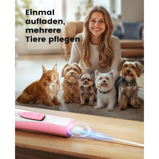 oneisall Paw Trimmer for Dogs with LED Light, Quiet Dog Paws Trimmer, Paw Trim Pro dr Paws, Rechargeable Clipper, Dog Clippers for Paws, Eyes, Ears, Face oneisall Paw Trimmer for Dogs with LED Light, Quiet Dog Paws Trimmer, Paw Trim Pro dr Paws, Rechargeable Clipper, Dog Clippers for Paws, Eyes, Ears, Face