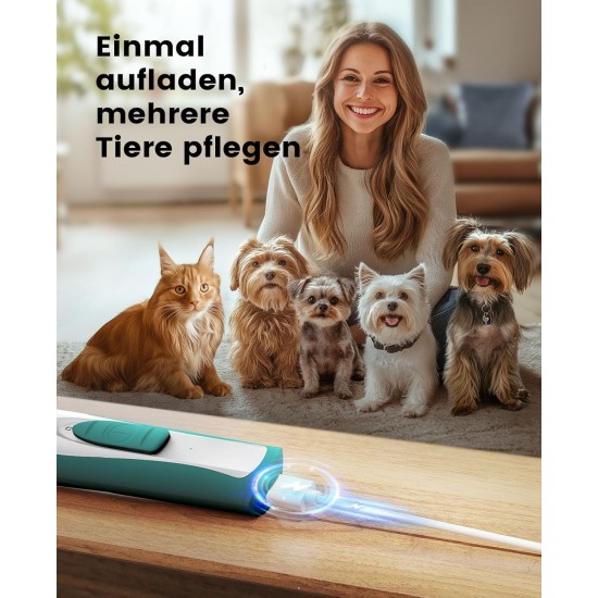 oneisall Paw Trimmer for Dogs with LED Light, Quiet Dog Paws Trimmer, Paw Trim Pro dr Paws, Rechargeable Clipper, Dog Clippers for Paws, Eyes, Ears, Face oneisall Paw Trimmer for Dogs with LED Light, Quiet Dog Paws Trimmer, Paw Trim Pro dr Paws, Rechargeable Clipper, Dog Clippers for Paws, Eyes, Ears, Face