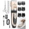 oneisall Quiet Dog Clipper Professional Clipper Dog Cat Pet Hair Clipper Electric Dog Trimmer Cordless Hair Clipper (Gold)