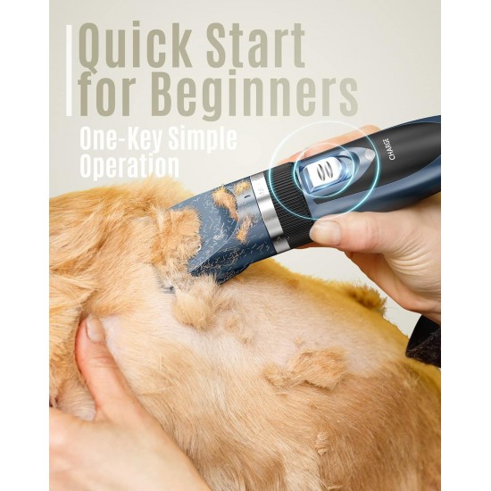 oneisall Quiet Dog Clipper Professional Clipper Dog Cat Pet Hair Clipper Electric Dog Trimmer Cordless Hair Clipper (Gold) oneisall Quiet Dog Clipper Professional Clipper Dog Cat Pet Hair Clipper Electric Dog Trimmer Cordless Hair Clipper (Gold)