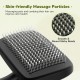 pecute Dog Brush, Cat Brush, Pet Brush, Self-Cleaning Slicker Brush, Dog Comb Fur Brush, Massage Grooming Brush for Cats, Dogs, Long Hair (Large, Black)