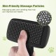 pecute Dog Brush, Cat Brush, Pet Brush, Self-Cleaning Slicker Brush, Dog Comb Fur Brush, Massage Grooming Brush for Cats, Dogs, Long Hair (Large, Black)