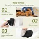 pecute Dog Brush, Cat Brush, Pet Brush, Self-Cleaning Slicker Brush, Dog Comb Fur Brush, Massage Grooming Brush for Cats, Dogs, Long Hair (Large, Black)