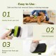 pecute Dog Brush, Cat Brush, Pet Brush, Self-Cleaning Slicker Brush, Dog Comb Fur Brush, Massage Grooming Brush for Cats, Dogs, Long Hair (Large, Black)