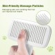 pecute Dog Brush, Cat Brush, Pet Brush, Self-Cleaning Slicker Brush, Dog Comb Fur Brush, Massage Grooming Brush for Cats, Dogs, Long Hair (Large, Black)
