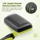 pecute Dog Brush, Cat Brush, Pet Brush, Self-Cleaning Slicker Brush, Dog Comb Fur Brush, Massage Grooming Brush for Cats, Dogs, Long Hair (Large, Black)