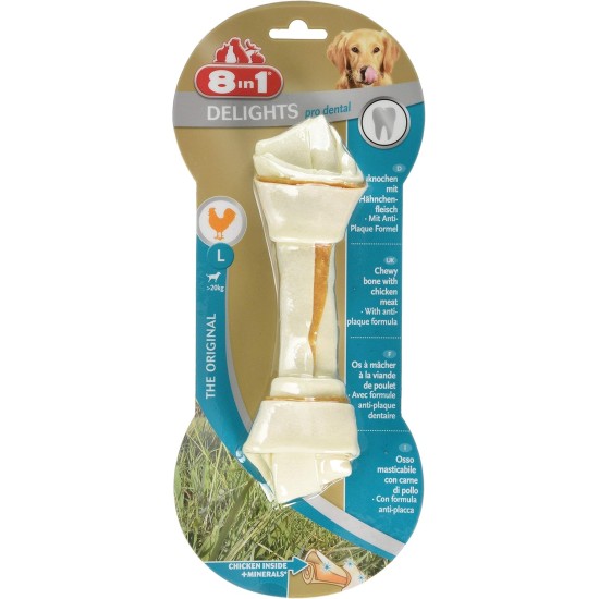 8in1 Delights Pro Dental Healthy Chew Bone Chew Sticks for Dogs for Dental Care Various Sizes: 8in1 Delights Pro Dental Healthy Chew Bone Chew Sticks for Dogs for Dental Care Various Sizes: