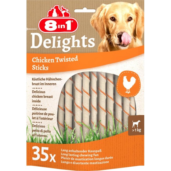 8in1 Delights Pro Dental Healthy Chew Bone Chew Sticks for Dogs for Dental Care Various Sizes: 8in1 Delights Pro Dental Healthy Chew Bone Chew Sticks for Dogs for Dental Care Various Sizes: