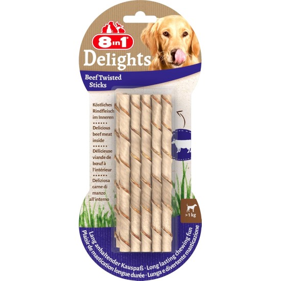 8in1 Delights Pro Dental Healthy Chew Bone Chew Sticks for Dogs for Dental Care Various Sizes: 8in1 Delights Pro Dental Healthy Chew Bone Chew Sticks for Dogs for Dental Care Various Sizes: