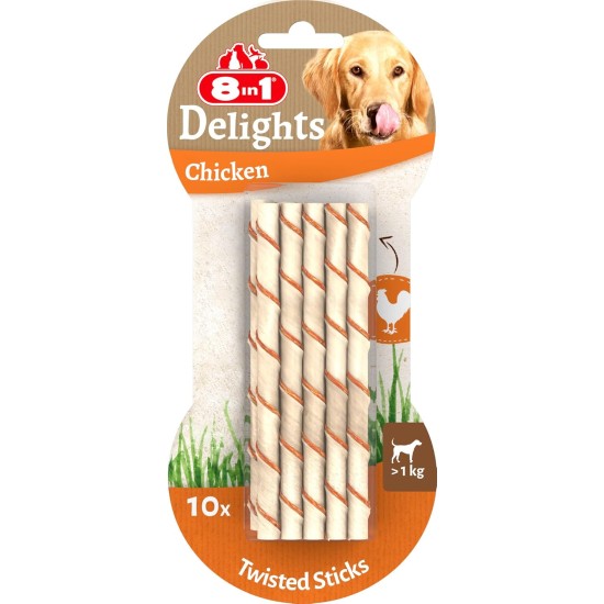 8in1 Delights Pro Dental Healthy Chew Bone Chew Sticks for Dogs for Dental Care Various Sizes: 8in1 Delights Pro Dental Healthy Chew Bone Chew Sticks for Dogs for Dental Care Various Sizes: