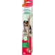 Beaphar - Bamboo Toothbrush for Dogs and Cats - Dual Head for Small and Large Teeth - Protection Against Caries, Tartar and Plaque - Fresh Breath - Sustainable Alternative