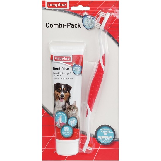 Beaphar - Dog Toothpaste (100 g) with Toothbrush Beaphar - Dog Toothpaste (100 g) with Toothbrush