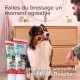 Beaphar Bamboo Toothbrush - Double-Sided Brush for Dogs and Cats - Pack of 1 Beaphar Bamboo Toothbrush - Double-Sided Brush for Dogs and Cats - Pack of 1