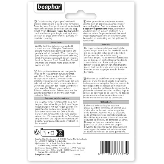 Beaphar Toothpaste for Dogs and Cats, Protects against Plaque and Tartar, with Liver Flavour, without Fluorides, 100 G Beaphar Toothpaste for Dogs and Cats, Protects against Plaque and Tartar, with Liver Flavour, without Fluorides, 100 G