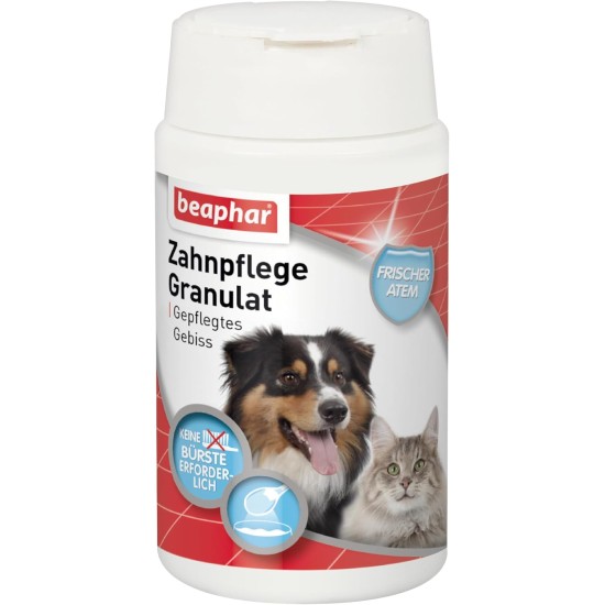Beaphar Toothpaste for Dogs and Cats, Protects against Plaque and Tartar, with Liver Flavour, without Fluorides, 100 G Beaphar Toothpaste for Dogs and Cats, Protects against Plaque and Tartar, with Liver Flavour, without Fluorides, 100 G