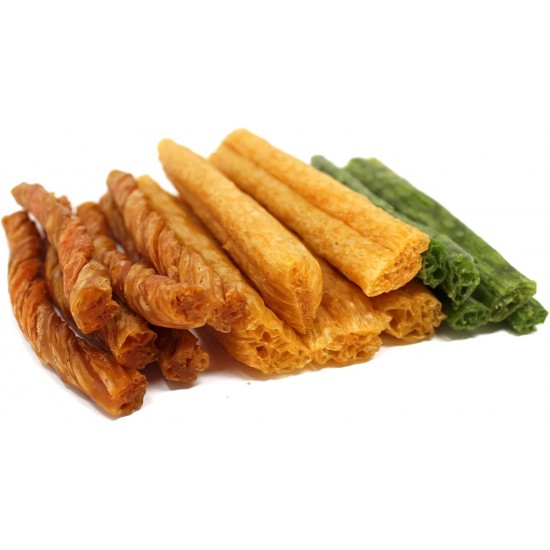 Biazoo Dental Chicken and Tomato 500 g Snacks for Dogs Suitable for All Breeds and Sizes, Helps with Dental Hygiene Biazoo Dental Chicken and Tomato 500 g Snacks for Dogs Suitable for All Breeds and Sizes, Helps with Dental Hygiene
