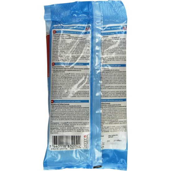 Bogadent Dental Enzyme Stripes Mini for Dogs 100 g Bogadent Dental Enzyme Stripes Mini for Dogs 100 g