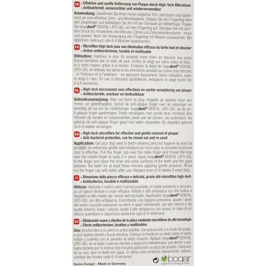 Bogar AG Bogadent Anti-Plaque Finger Puppy for Dogs Bogar AG Bogadent Anti-Plaque Finger Puppy for Dogs