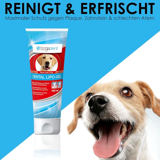 Bogar AG Bogadent Dental Lipo Gel for Dogs, 100 ml Bogar AG Bogadent Dental Lipo Gel for Dogs, 100 ml