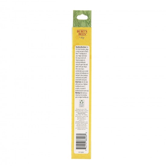 Burt's Bees for Dogs Bamboo Bristles Dog Toothbrush Natural Bamboo Dog Toothbrush BPA Free Ergonomic Handle Toothbrush for Dogs Bamboo Dog Toothbrush Burt's Bees for Dogs Bamboo Bristles Dog Toothbrush Natural Bamboo Dog Toothbrush BPA Free Ergonomic Handle Toothbrush for Dogs Bamboo Dog Toothbrush