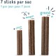 Edgard Cooper Dog Treat (Eucalyptus & Apple, 7 Sticks x 8), Large, One a Day, Low Calorie, Long, Efficient Chew, Fresh Breath Edgard Cooper Dog Treat (Eucalyptus & Apple, 7 Sticks x 8), Large, One a Day, Low Calorie, Long, Efficient Chew, Fresh Breath