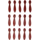 Flamingo Veggie Toothbrush with Strawberry 7.5 cm Pack of 15 120 g Flamingo Veggie Toothbrush with Strawberry 7.5 cm Pack of 15 120 g