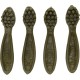 Flamingo Veggie Toothbrushes with Apple 12.5 cm Pack of 4 160 g